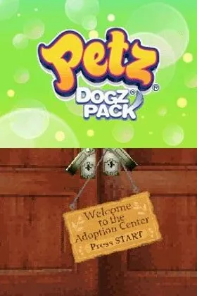 Petz - Dogz Pack (USA) (En,Fr,De,Es,It,Nl,Sv,No,Da) (Rev 1) screen shot title